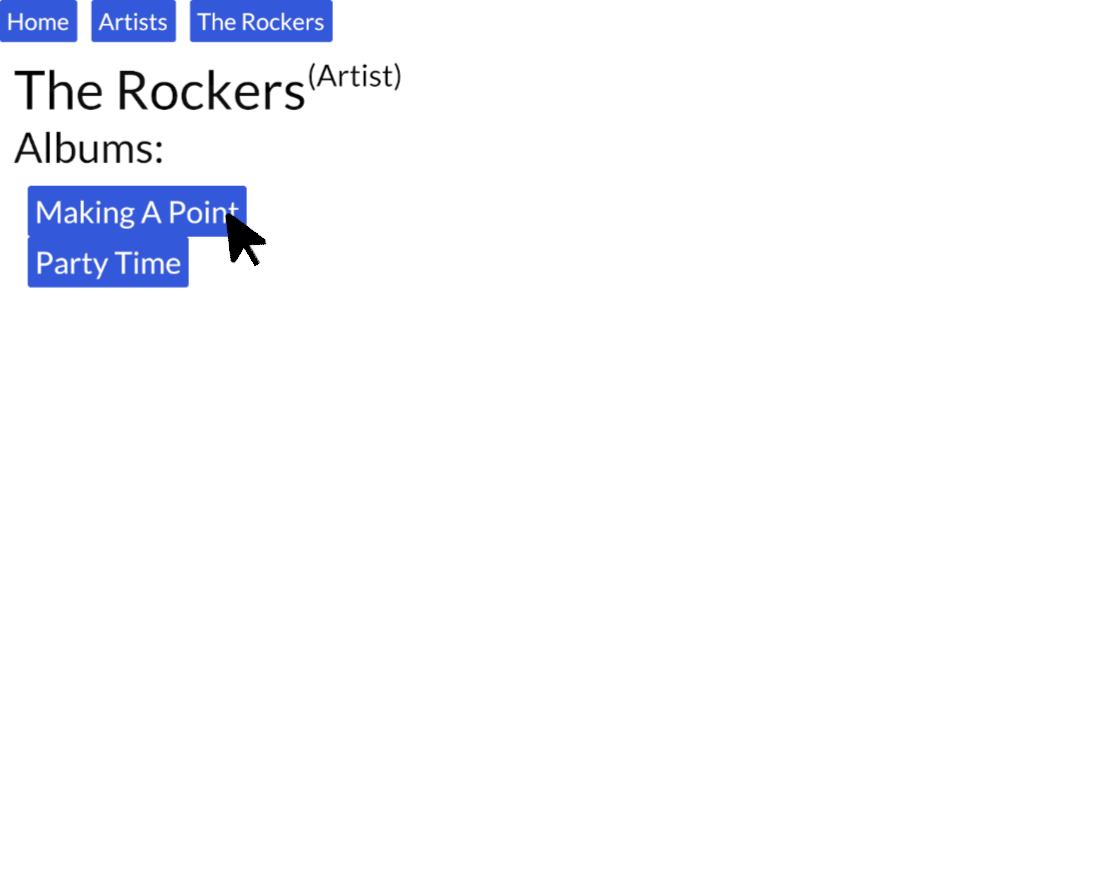 Screenshot of Artist Rockers Clicking Making